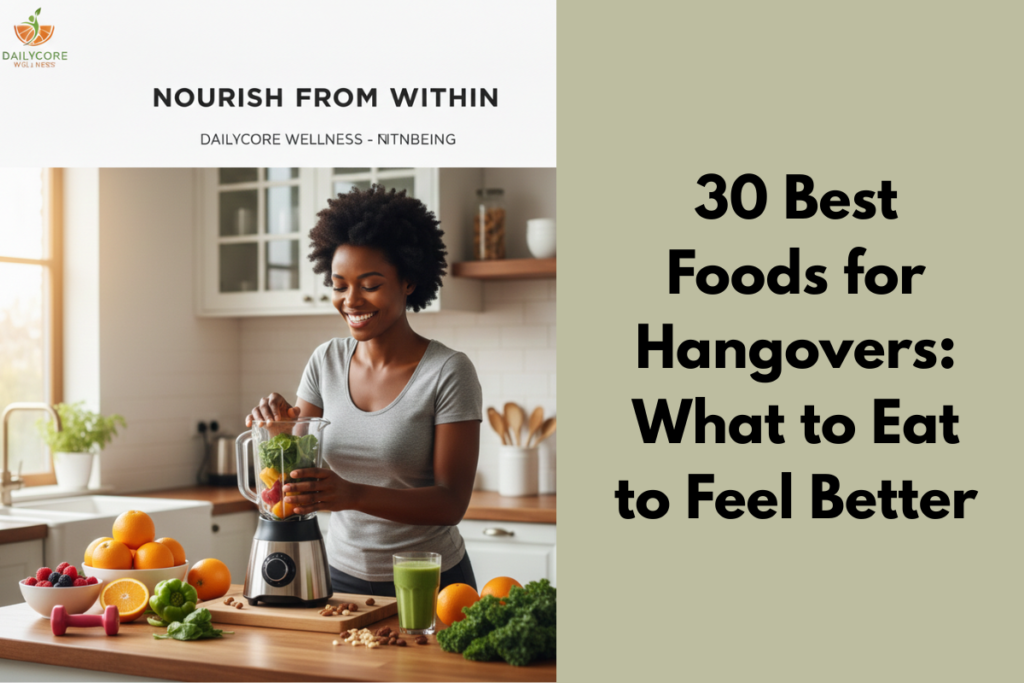30 Best Foods for Hangovers: What to Eat to Feel Better