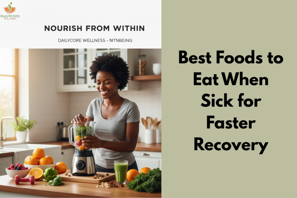 Best Foods to Eat When Sick for Faster Recovery