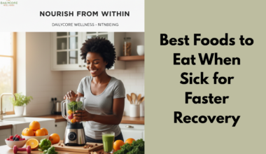 Best Foods to Eat When Sick for Faster Recovery