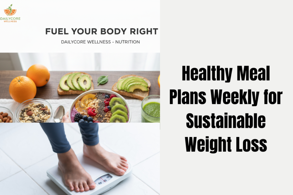 30 Smart Weekly Healthy Meal Planning Tips