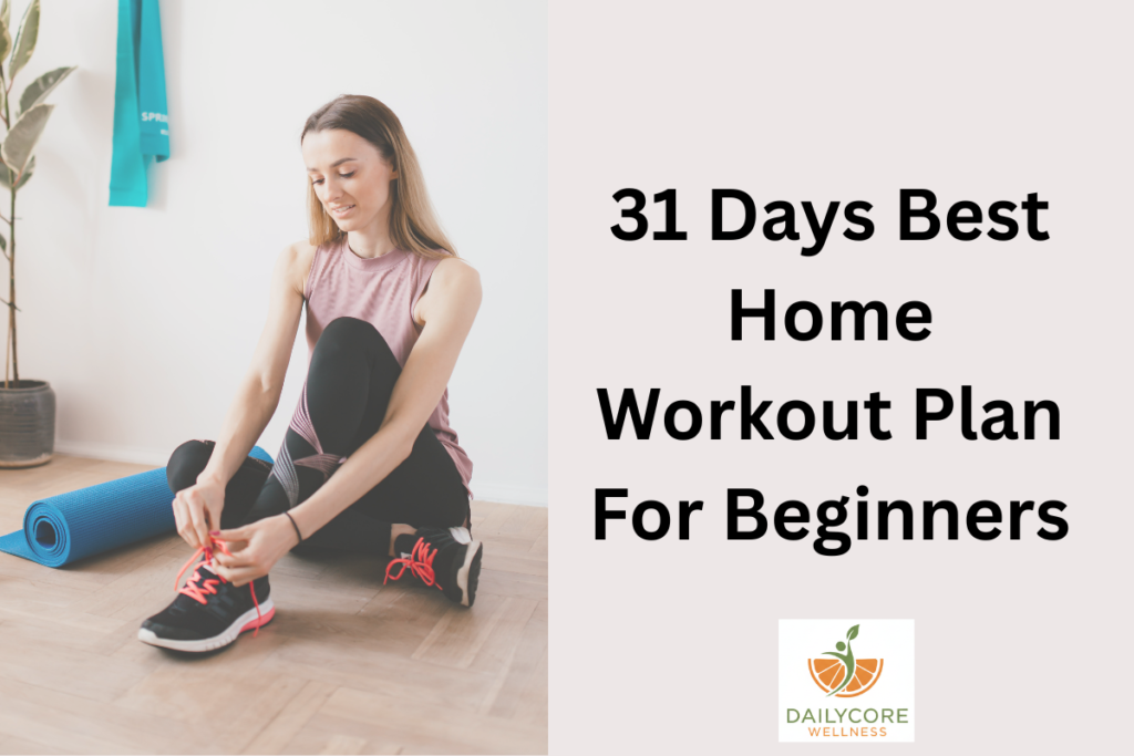 Home Workout Plan For Beginners