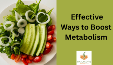 How to Boost Metabolism