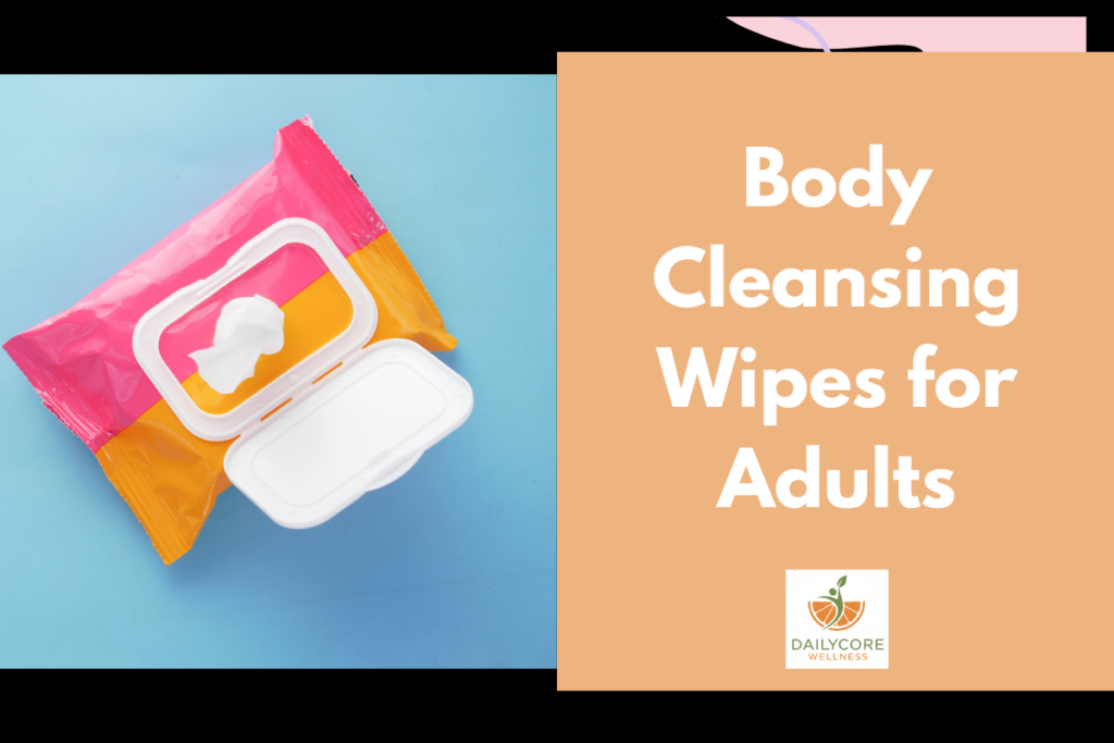Body Cleansing Wipes for Adults