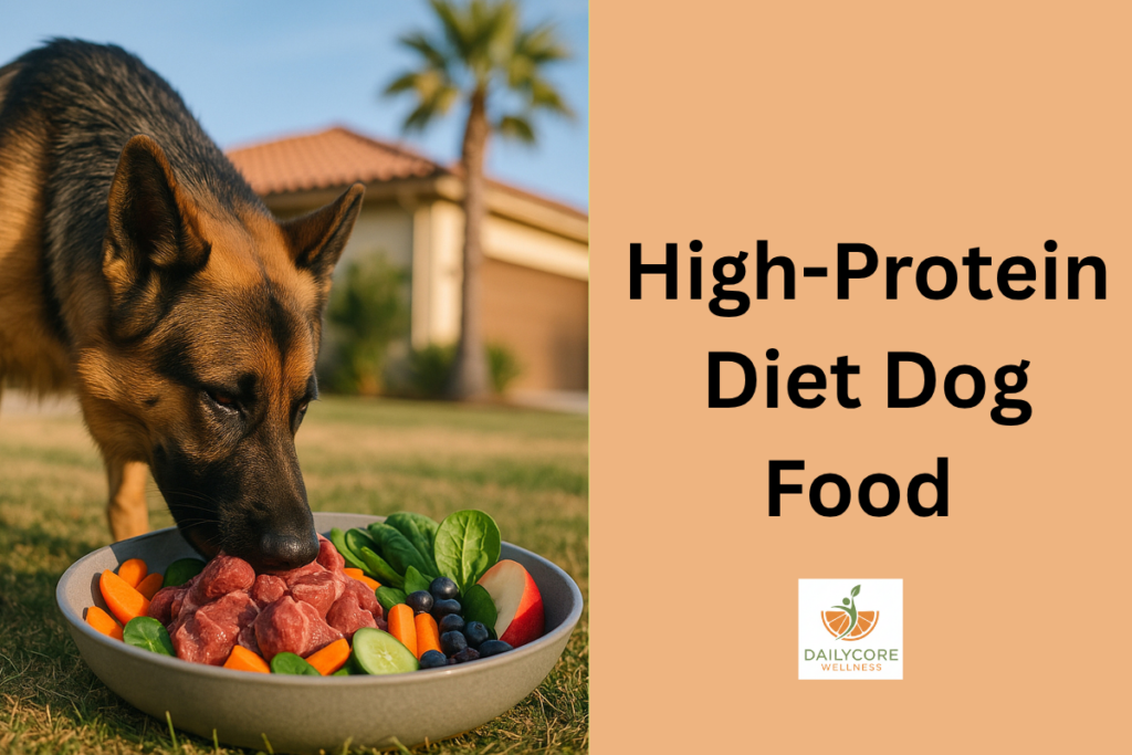 High-Protein Diet Dog Food