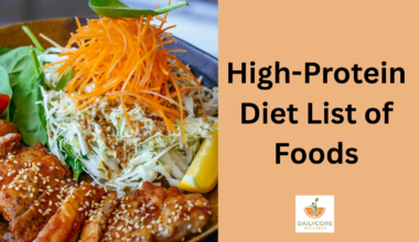 High-Protein Diet List of Foods