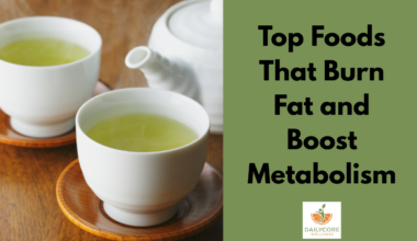 Foods That Burn Fat and Boost Metabolism