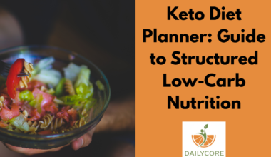 Keto Diet Planner: Guide to Structured Low-Carb Nutrition
