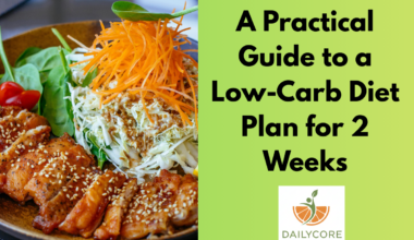 A Practical Guide to a Low-Carb Diet Plan for 2 Weeks