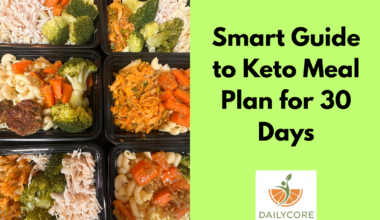 Smart Guide to Keto Meal Plan for 30 Days