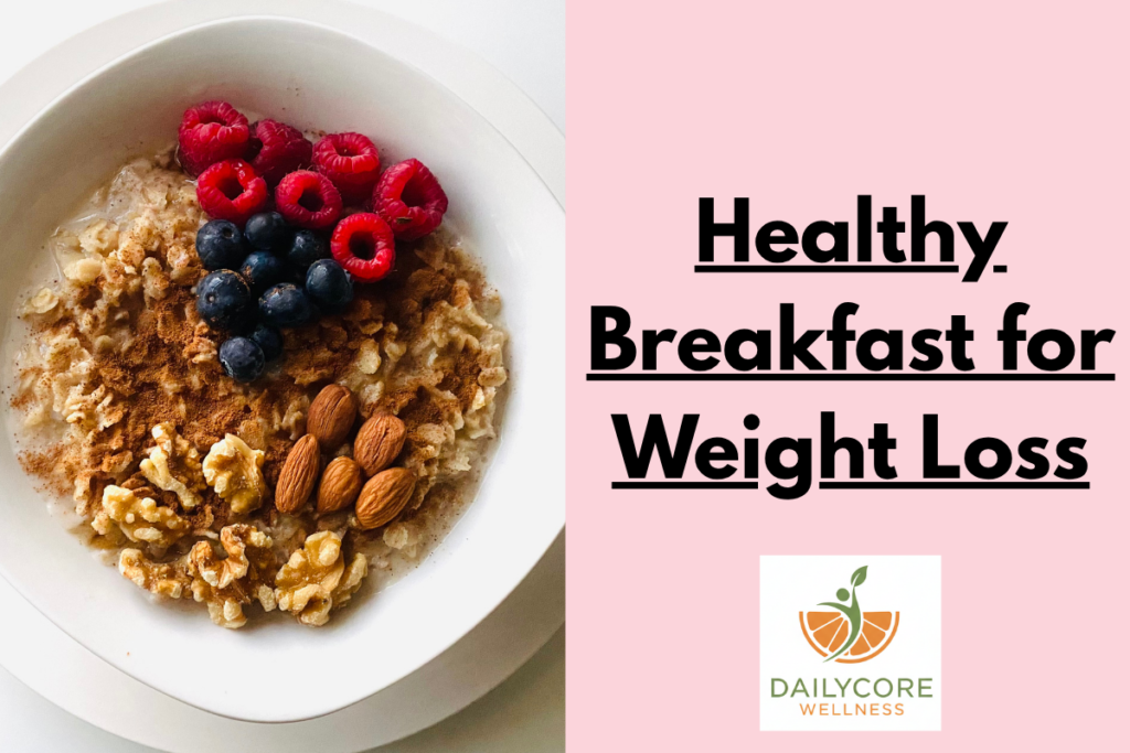 Whole-Grain Cereal with Milk and Fruits