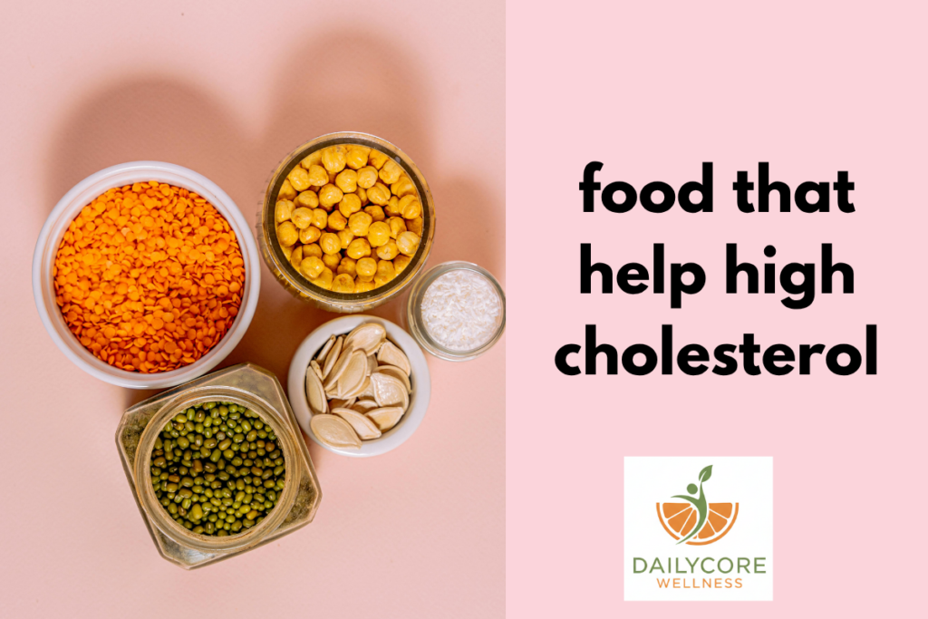food that help high cholesterol