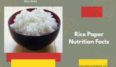 Rice Paper Nutrition Facts