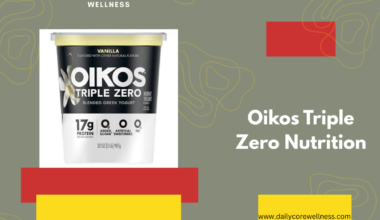 Oikos Triple Zero Nutrition