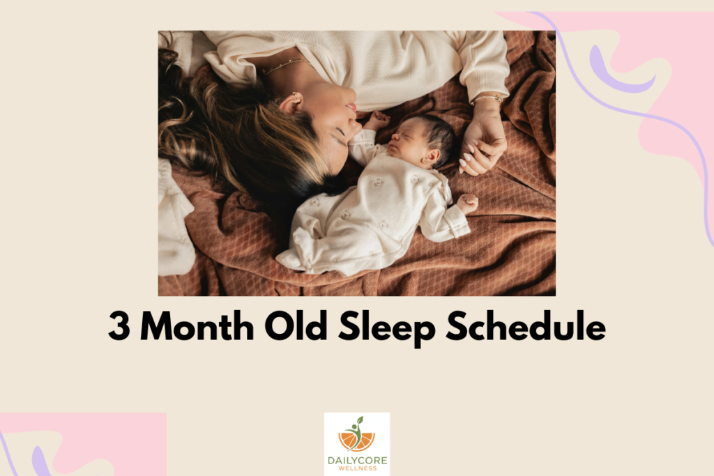 3 Month Old Sleep Schedule